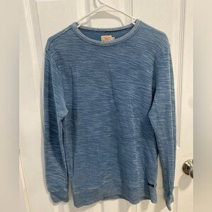 Faherty Men’s Sweatshirt Blue Size Small